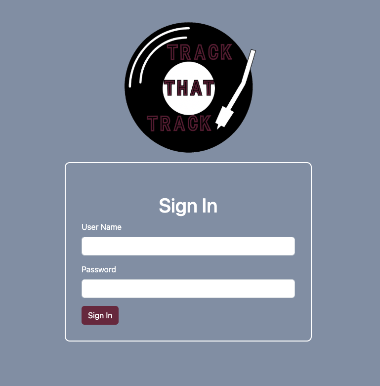 Signup Page